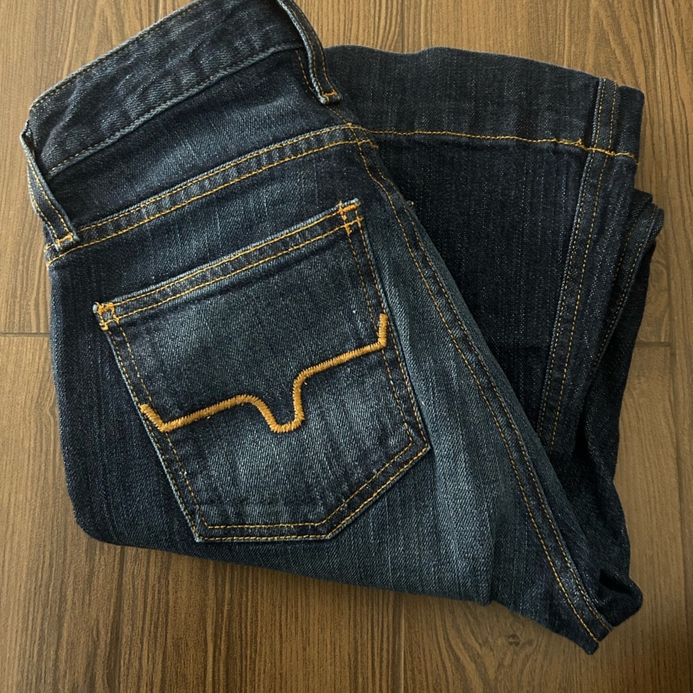 Kimes Ranch Dark Blue Boot Cut Jeans